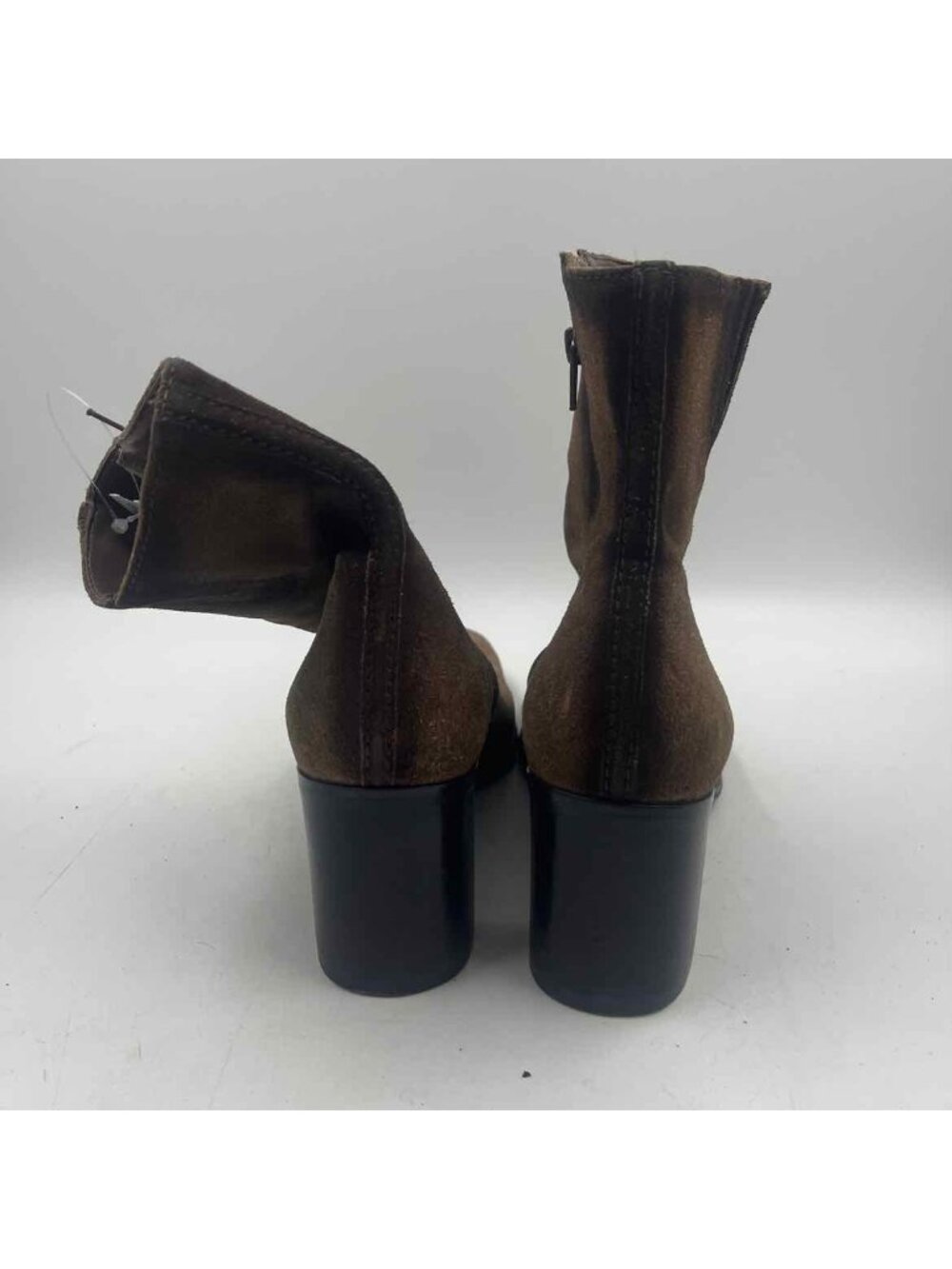 Franco Sarto Women's Shoe Size 7.5 Brown Distressed Boots - Picture 3 of 4